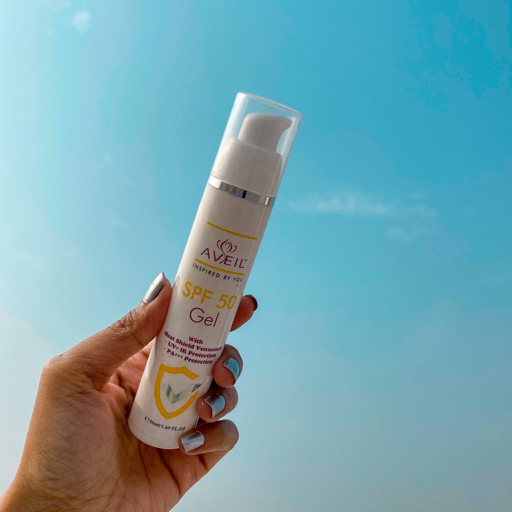 AVEIL SPF 50 Gel with Heatshield Review - Fashion Fiasca