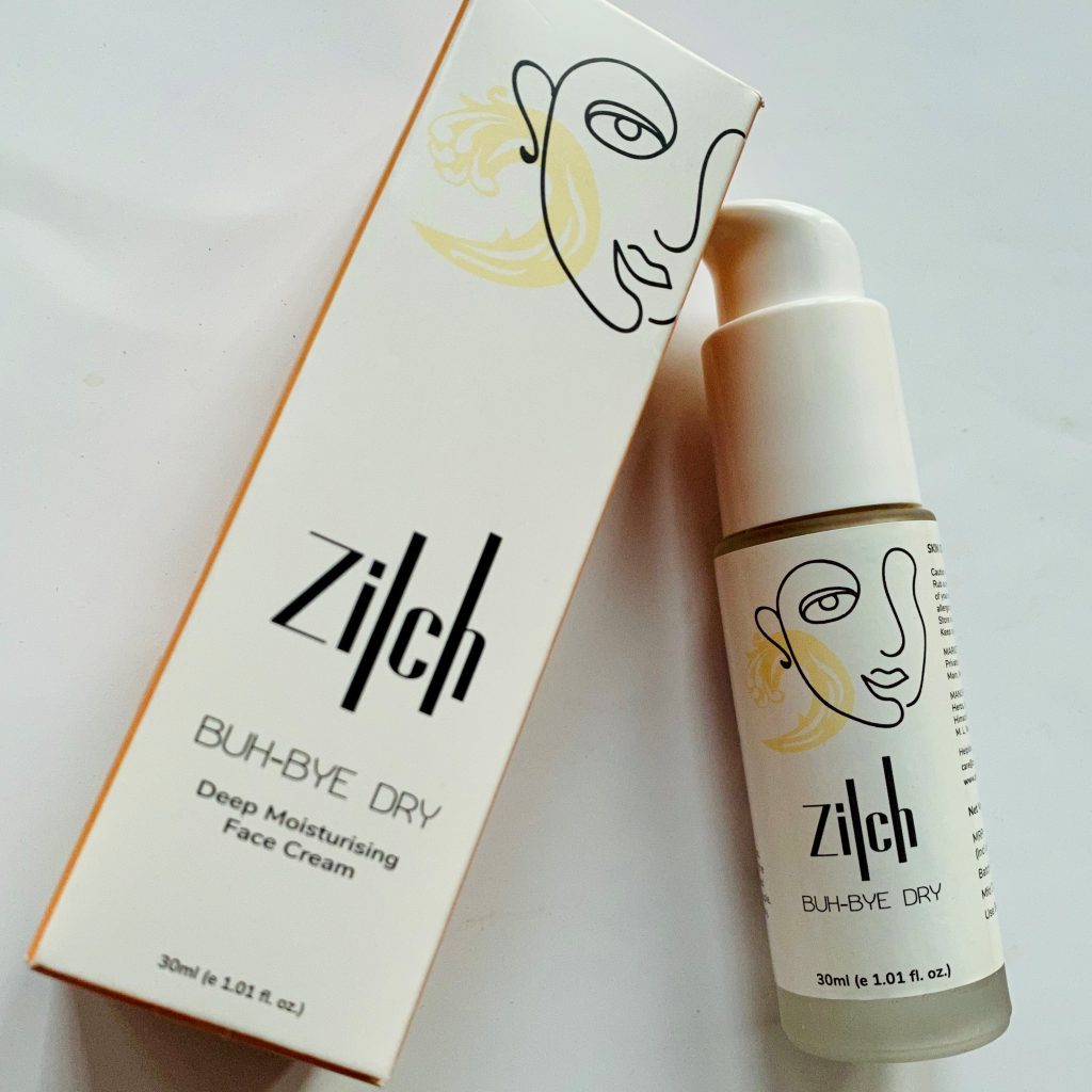 Zilch BUH-BYE DRY Deep Moisturizing Face Cream Review | Fashion Fiasca