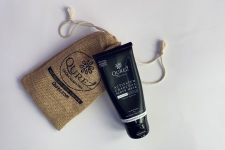 Qurez Activated Charcoal Scrub Mask Review - Fashion Fiasca